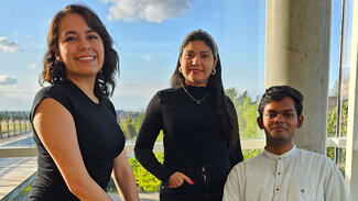 Paulina Denhí Gómez Escalona, Linda Cacéres Leal und Shreesh Karmarkar
